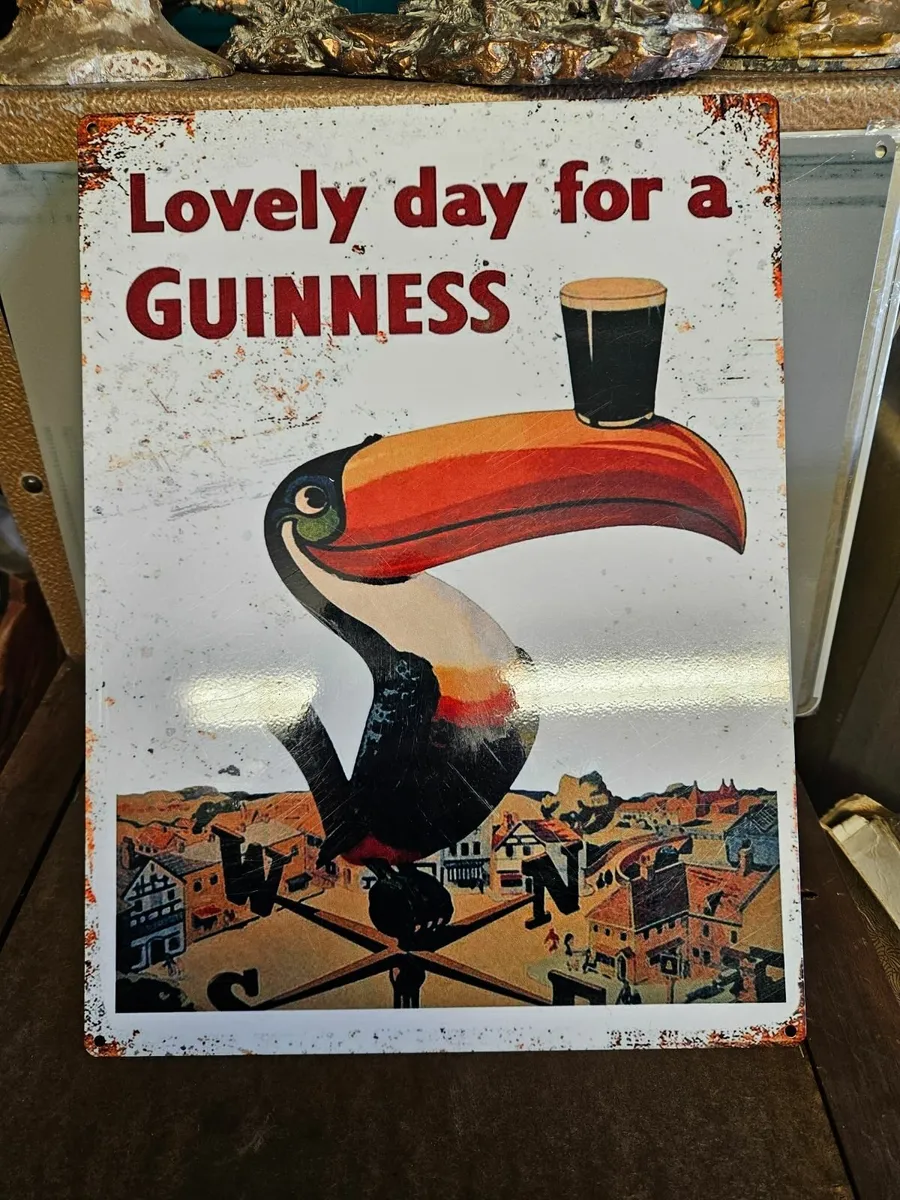 Guinness Metal Sign - Image 3