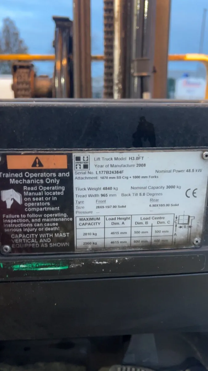 Hyster Forklift - Image 4