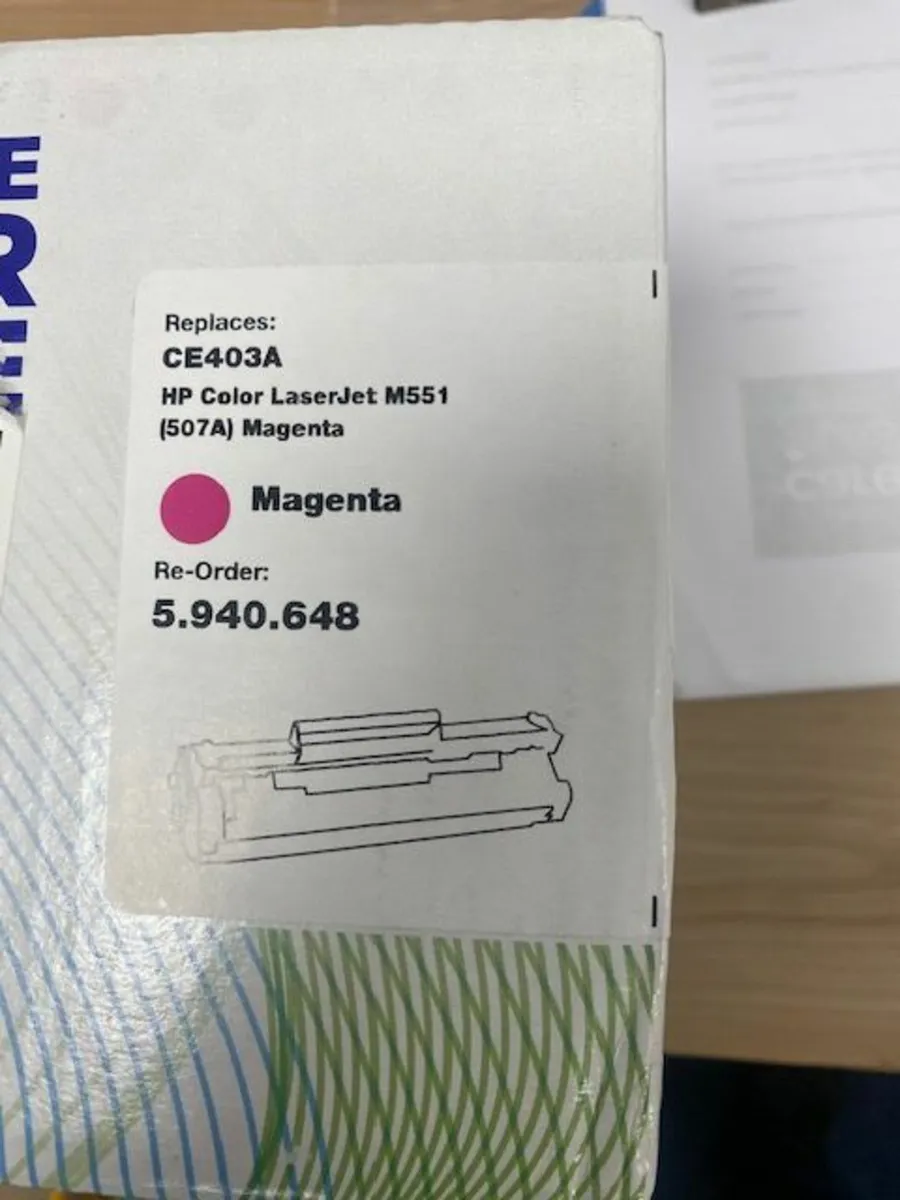 HP colour  compatible cartridges (replaces HP507A) - Image 2