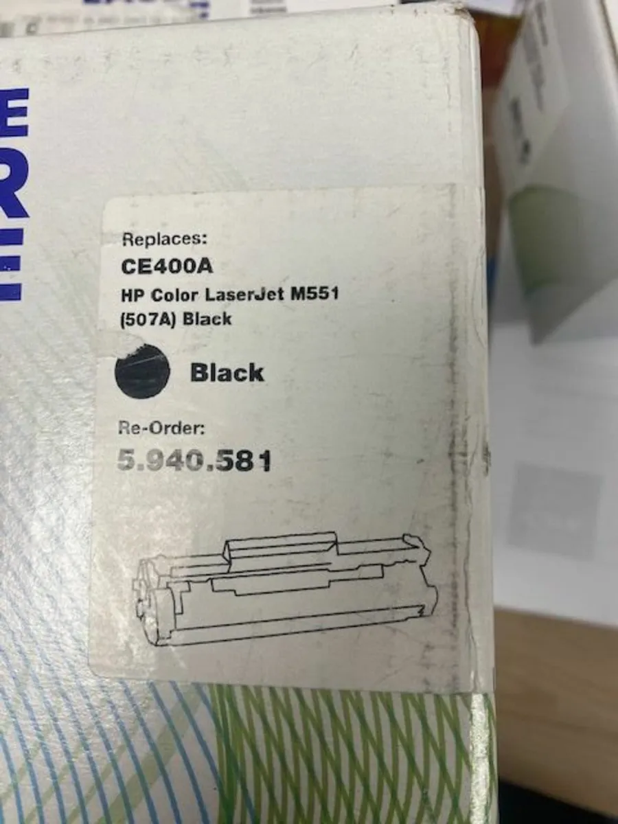 HP colour  compatible cartridges (replaces HP507A) - Image 1