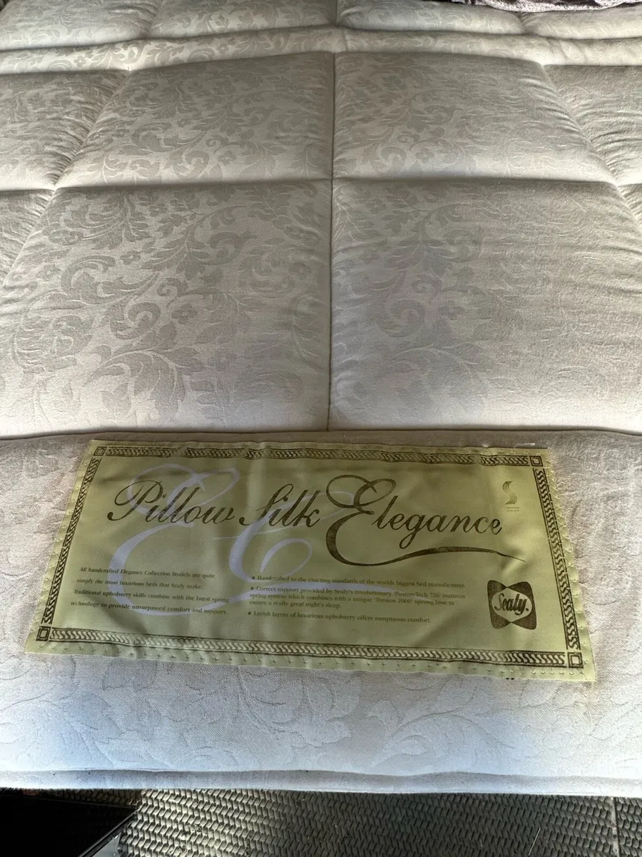 6ft Superking Bed with Headboard & Curtains - Image 3