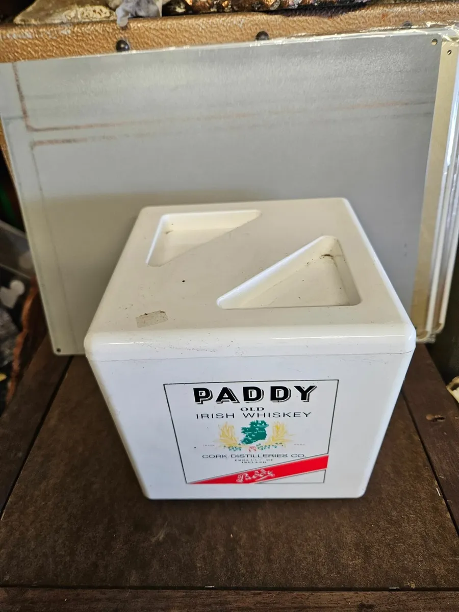 Vintage Paddy Whiskey Ice Bucket - Image 1