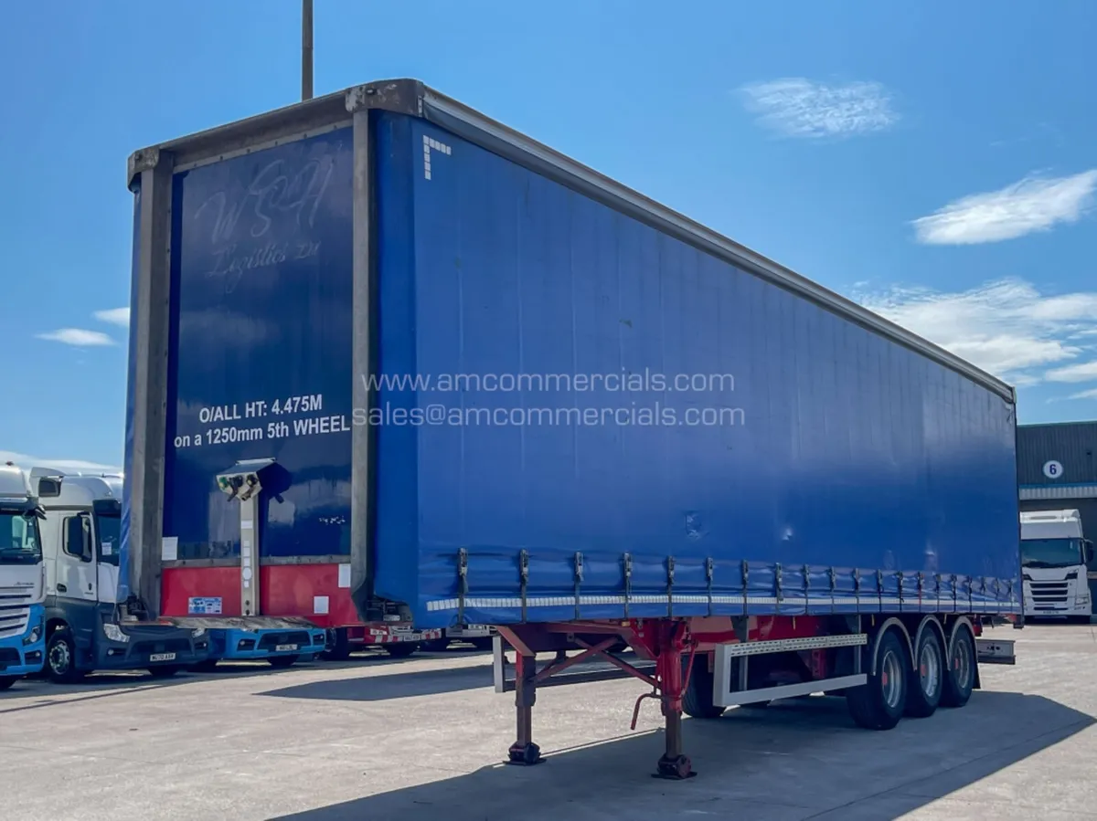 2014 MONTRACON CURTAIN SIDE TRAILER - Image 3