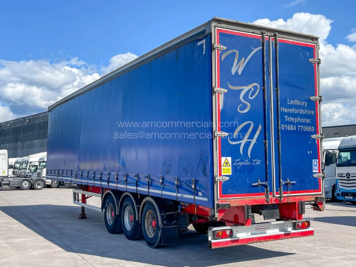2014 MONTRACON CURTAIN SIDE TRAILER - Image 4