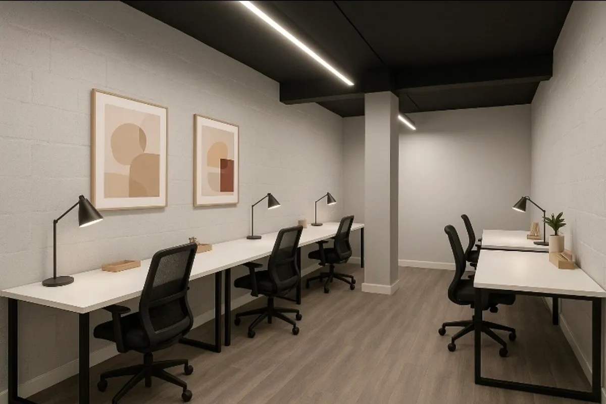 Desk space for rent - Image 1