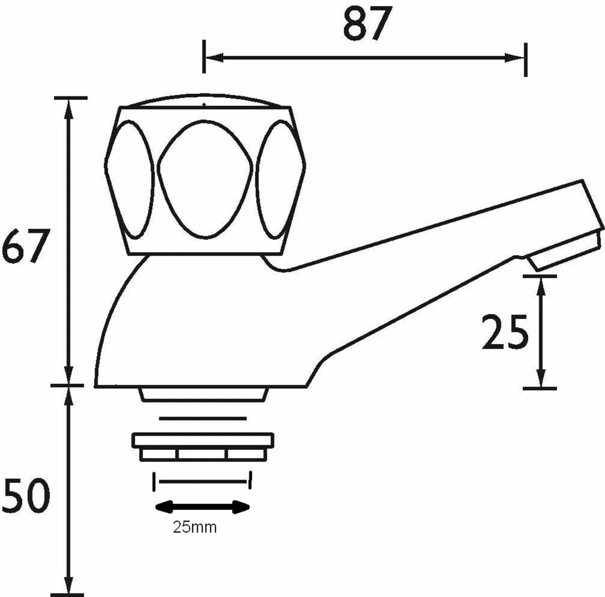 Brand new in the box Bristan club bath taps - Image 2