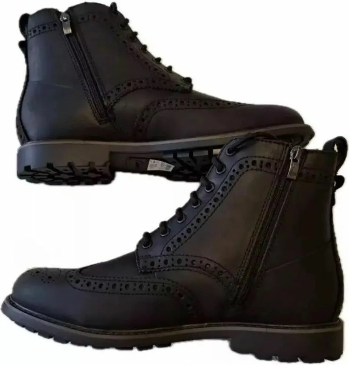 Clarks Men's Westcombe Matte Boots leather shoes - Image 2