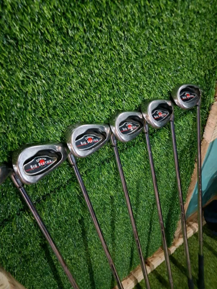 Callaway big bertha irons - Image 1