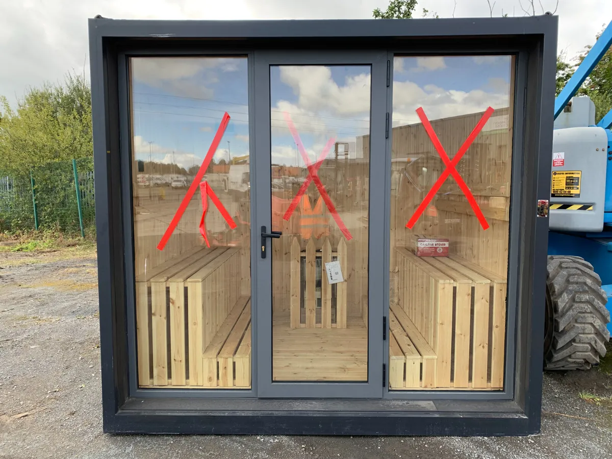 NEW 9FT X 7FT OUTDOOR SAUNAS FOR AUCTION - NAAS - Image 1