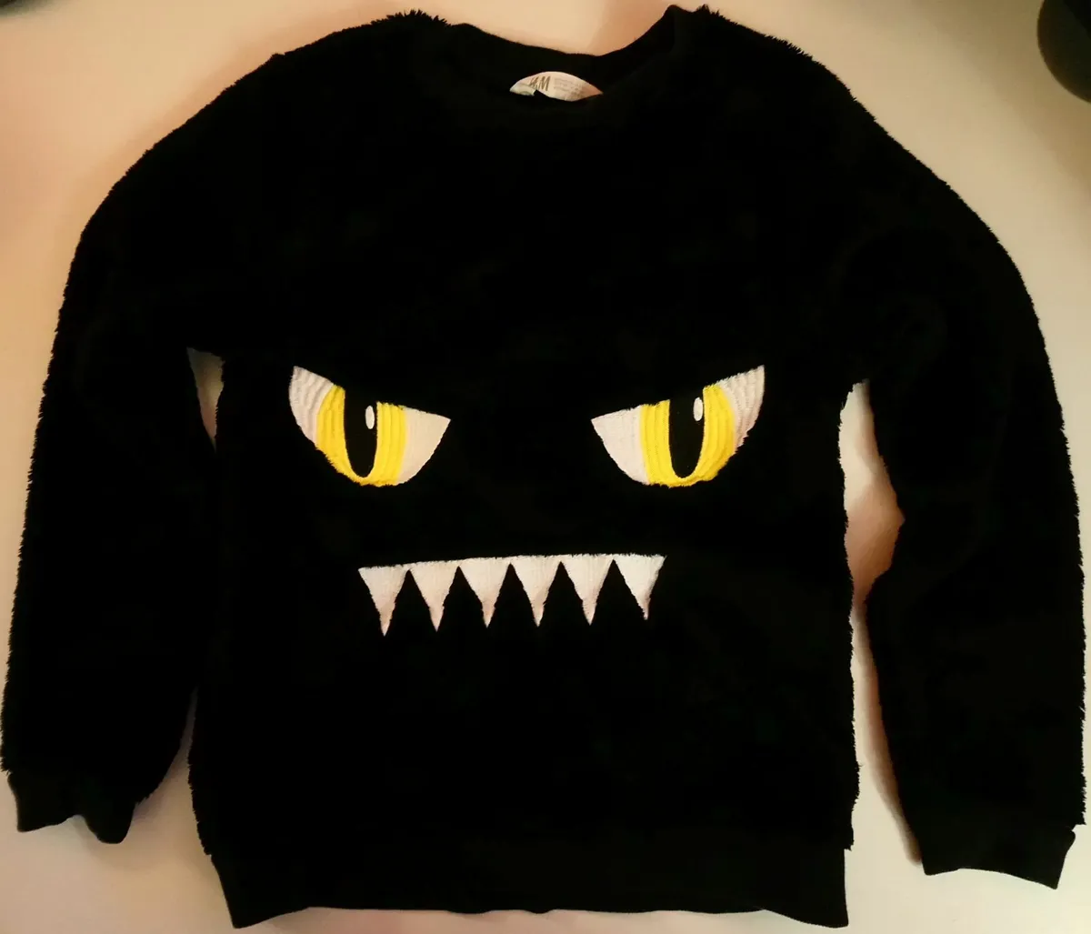 Winter MONSTER pyjama jumper jacket ski halloween - Image 1
