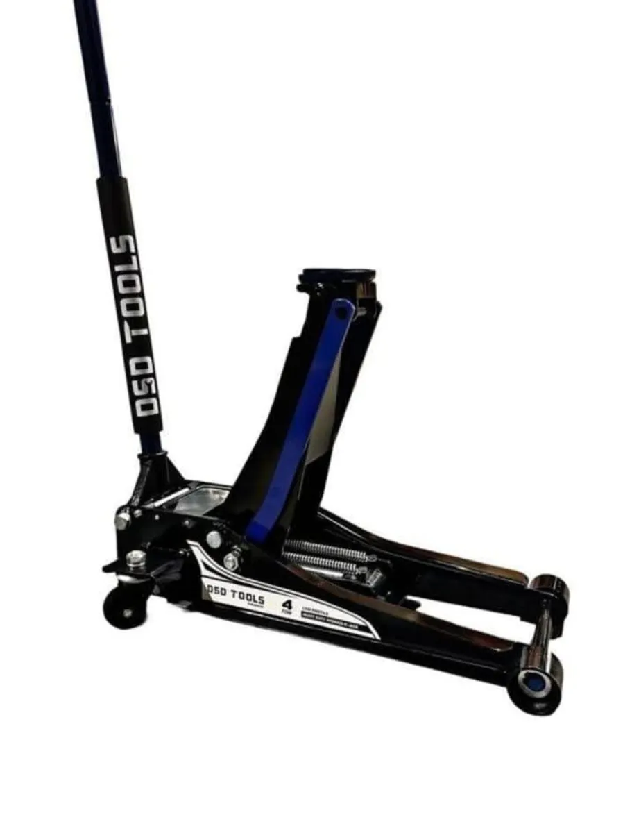 Heavy Duty 4 Ton Ultra Low Profile Trolley Jack - Image 2