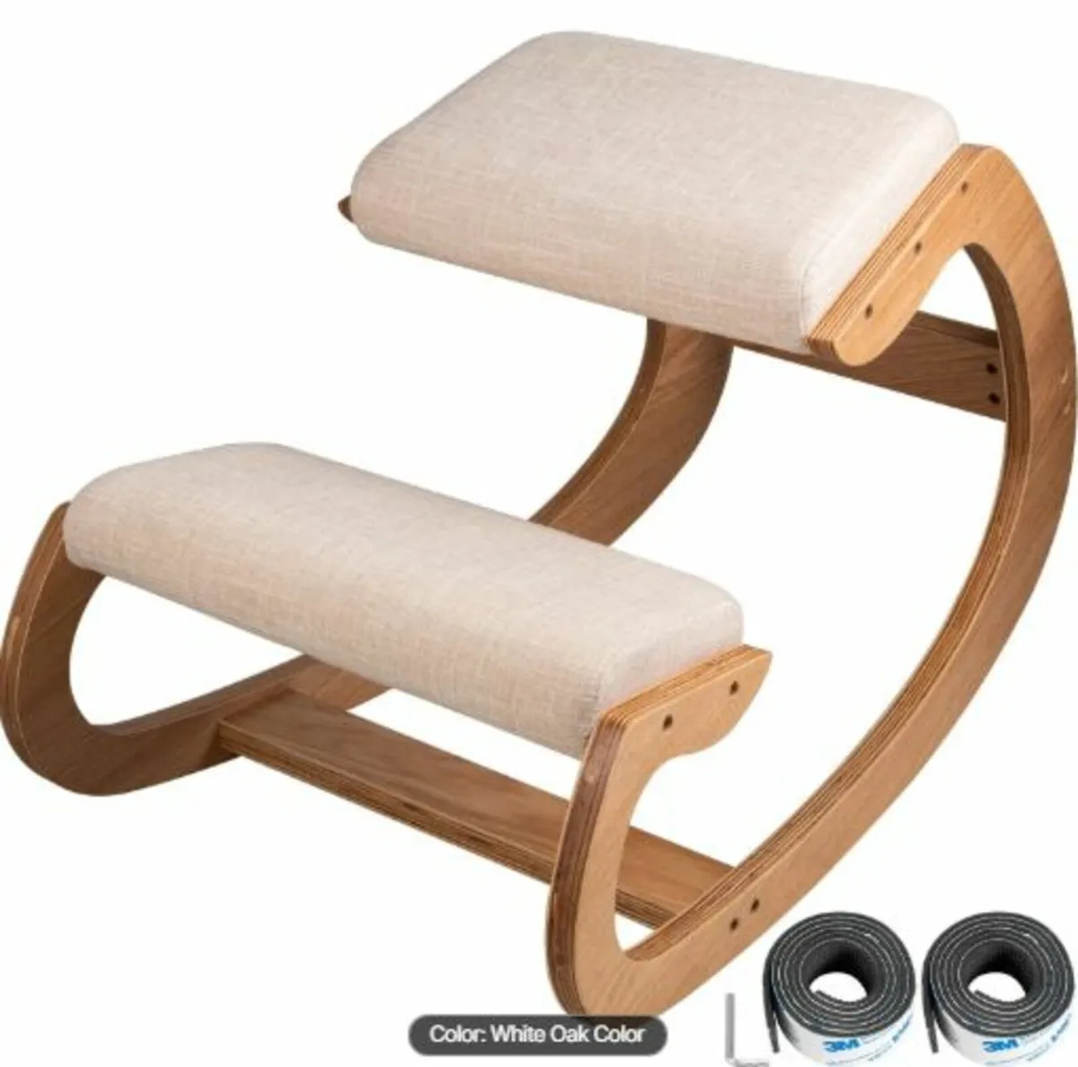 Ergonomic Kneeling Chair 99.8 kg Load Capacity - Image 1