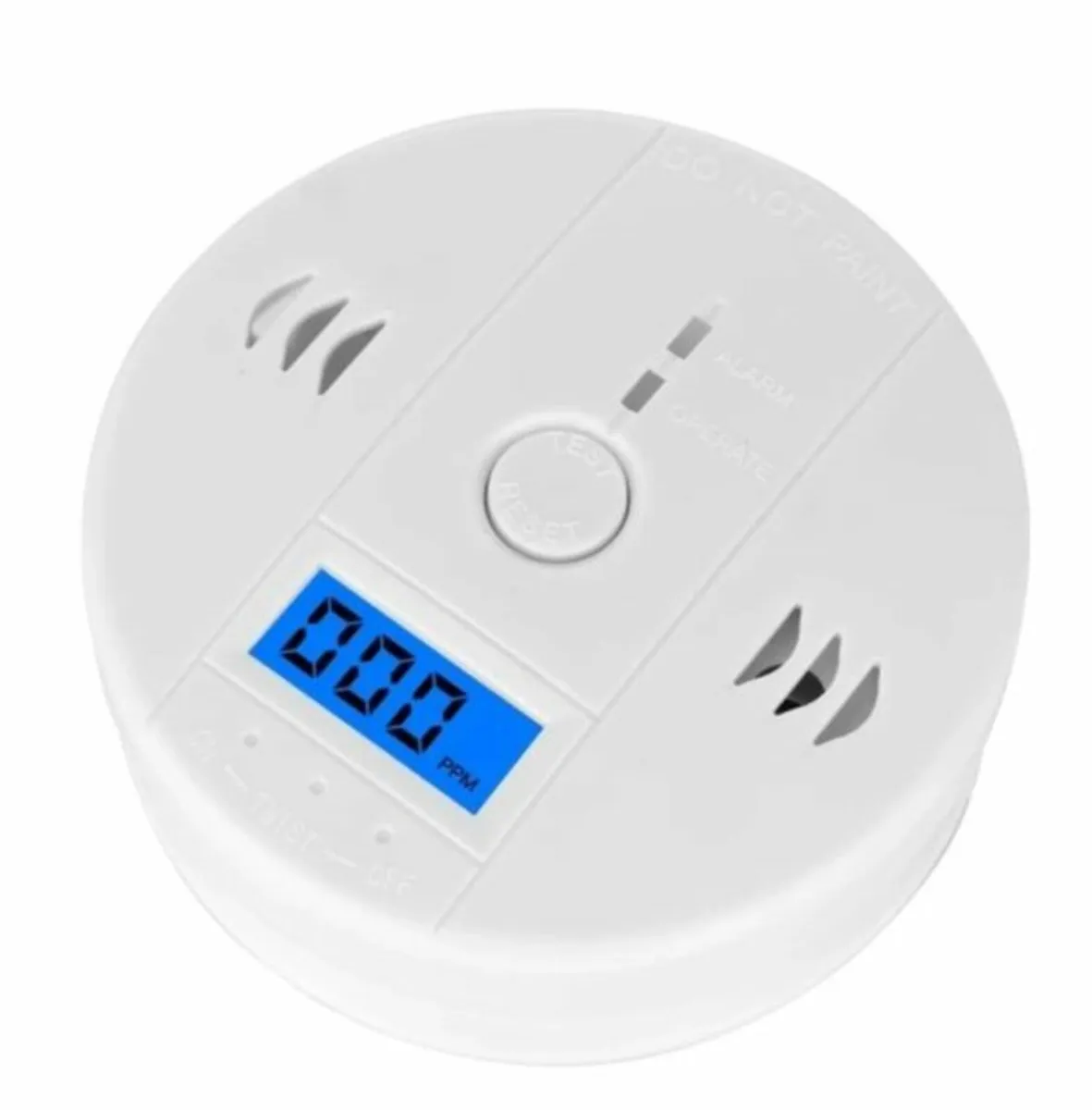 New Boxed Carbon Monoxide Smoke Alarm + Batteries - Image 2