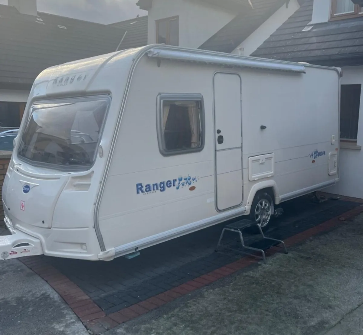 Lightweight 09 Bailey 4/5 berth fixed bed & mover - Image 1