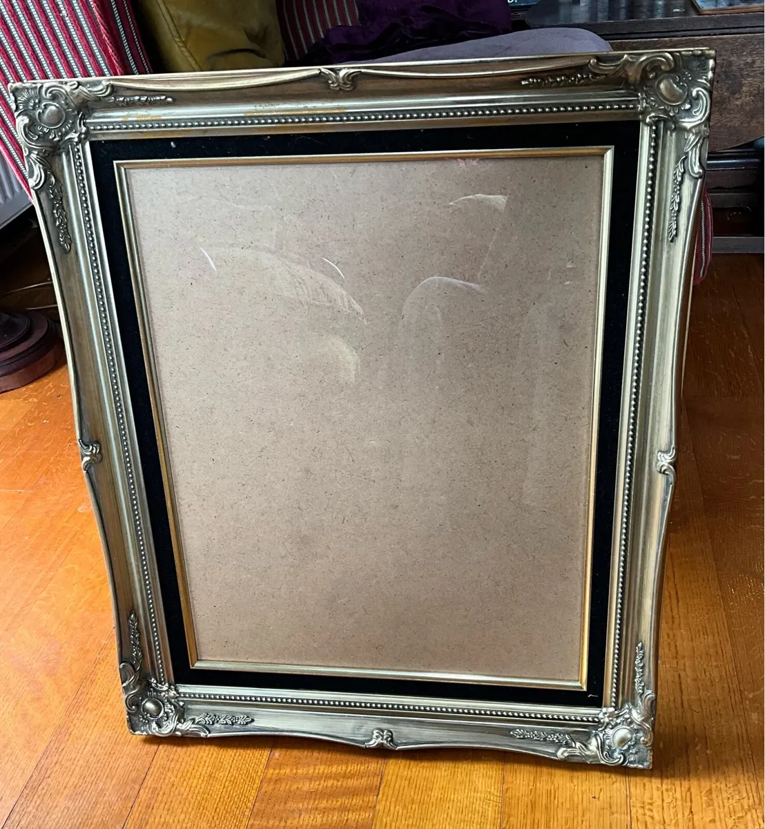 Large Vintage Gold Frame - Image 1