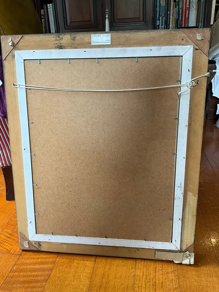 Large Vintage Gold Frame - Image 4