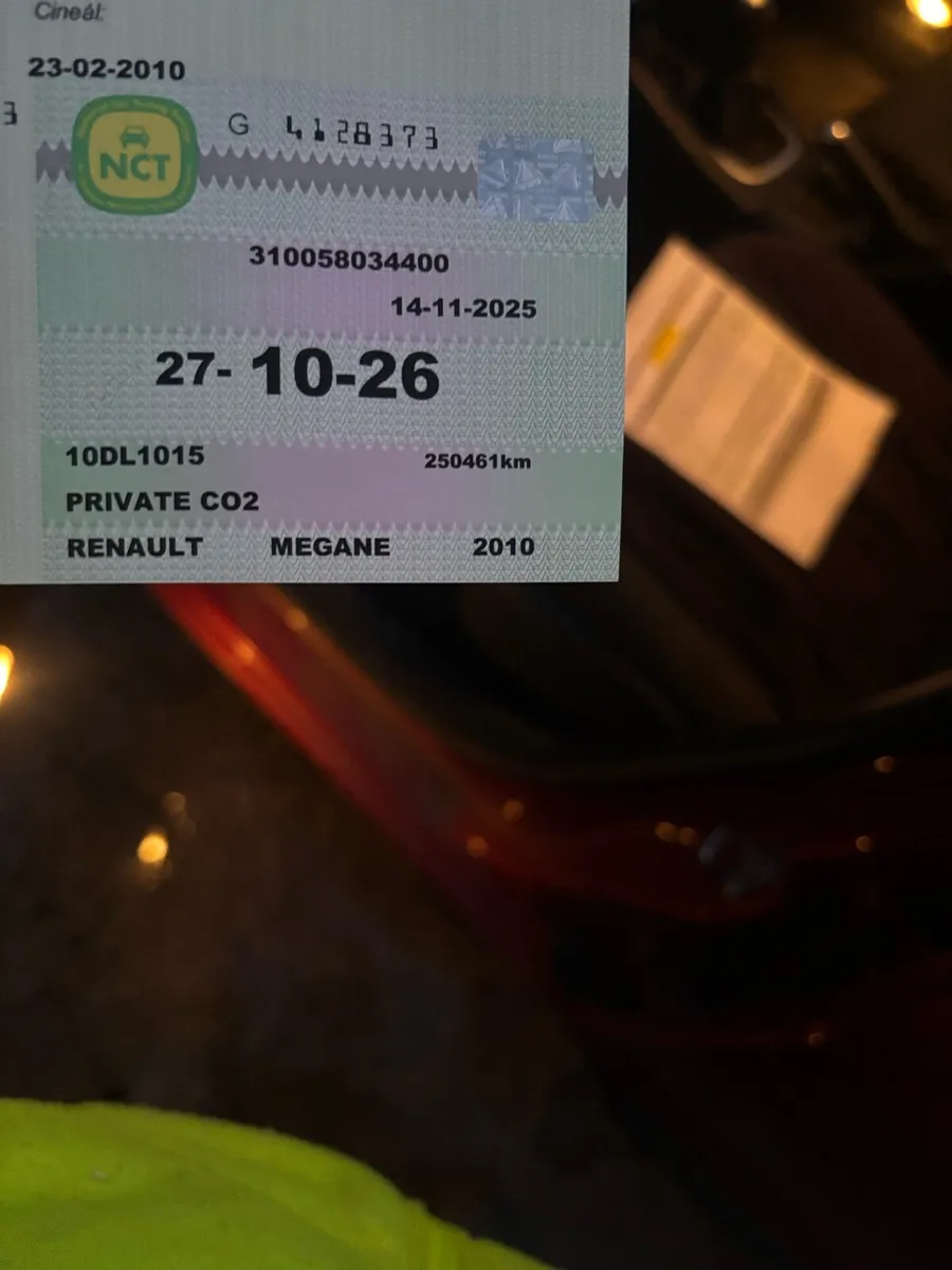 2010 Renault Megane 1.5L fresh NCT - Image 1