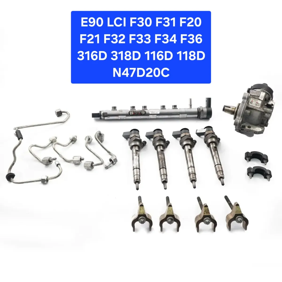 BMW F E SERIE FUEL TANK FUEL SYSTEM INJECTORS HPFP - Image 4