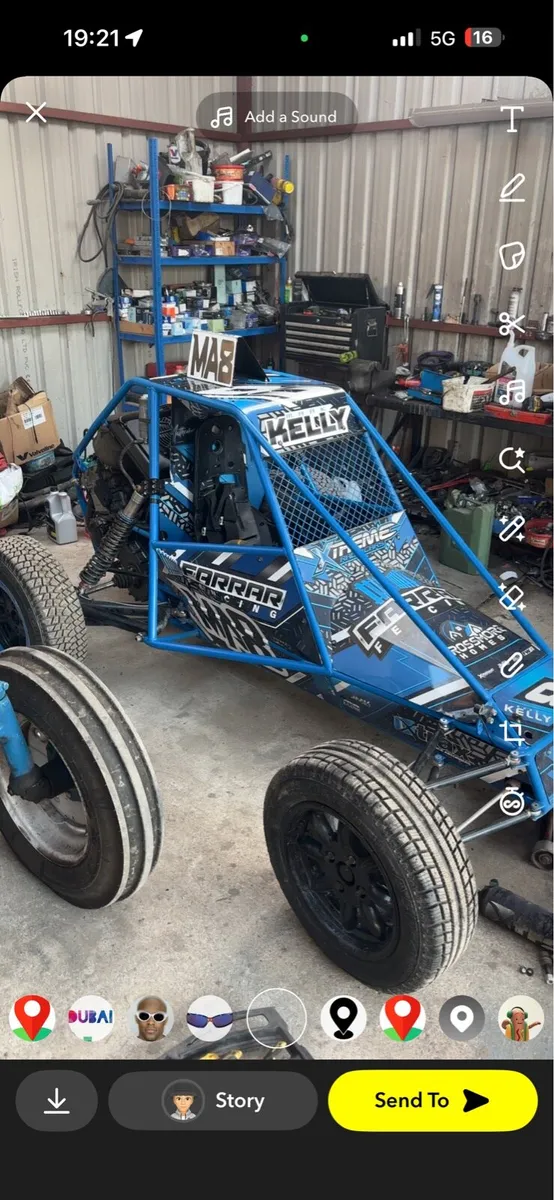 2022 extreme chassis hayabusa buggy autograss - Image 1