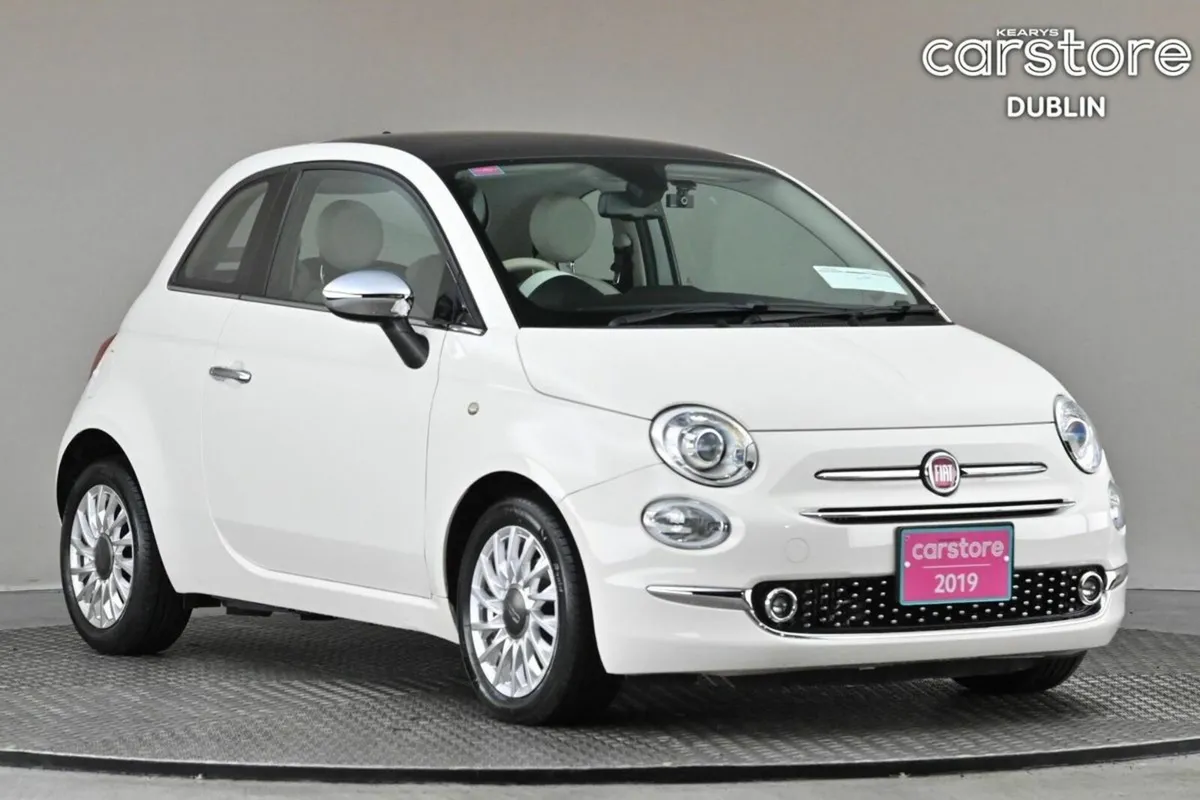 Fiat 500 1.2 AUTO **GLASS ROOF**REAR PARK SENSORS* - Image 1