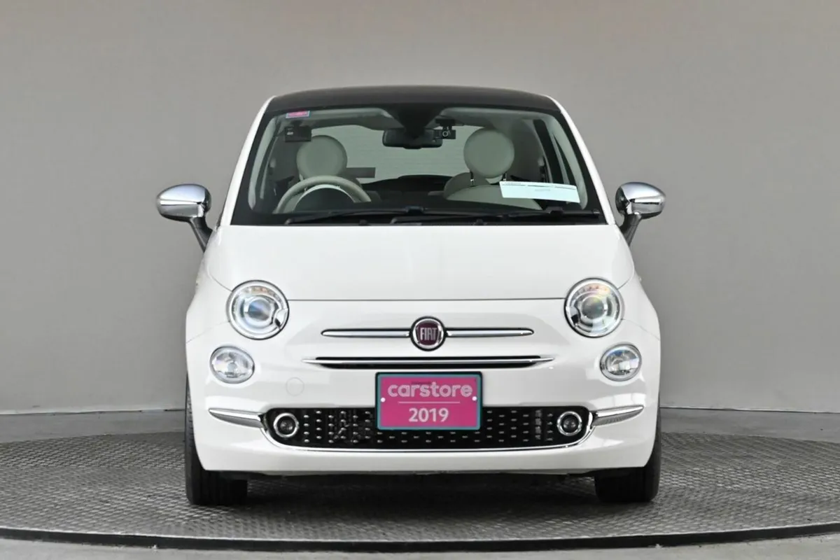 Fiat 500 1.2 AUTO **GLASS ROOF**REAR PARK SENSORS* - Image 2