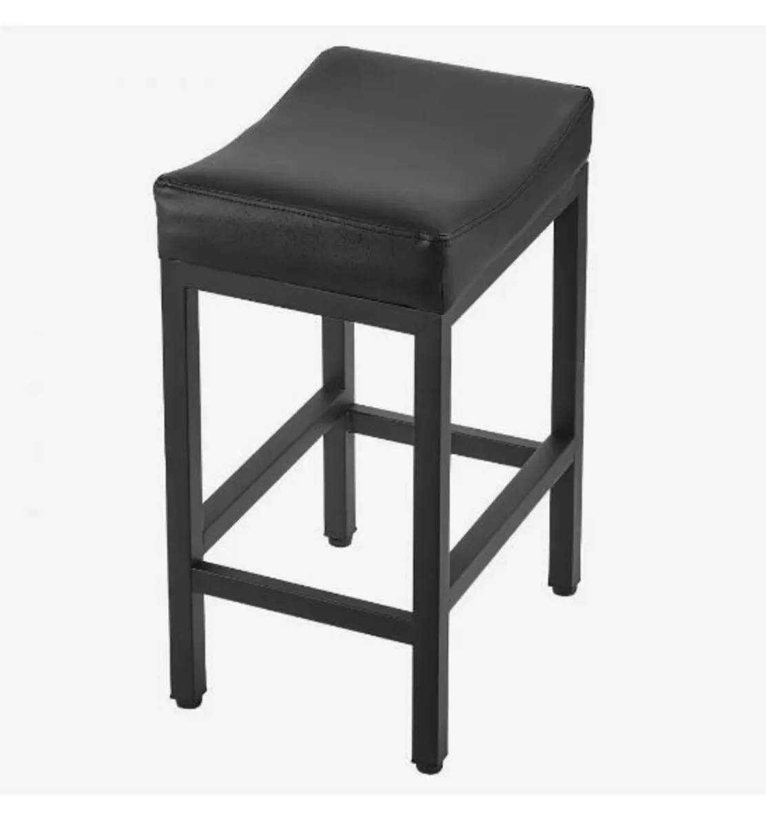 Stool Set of 2, PU Leather Counter - Image 4