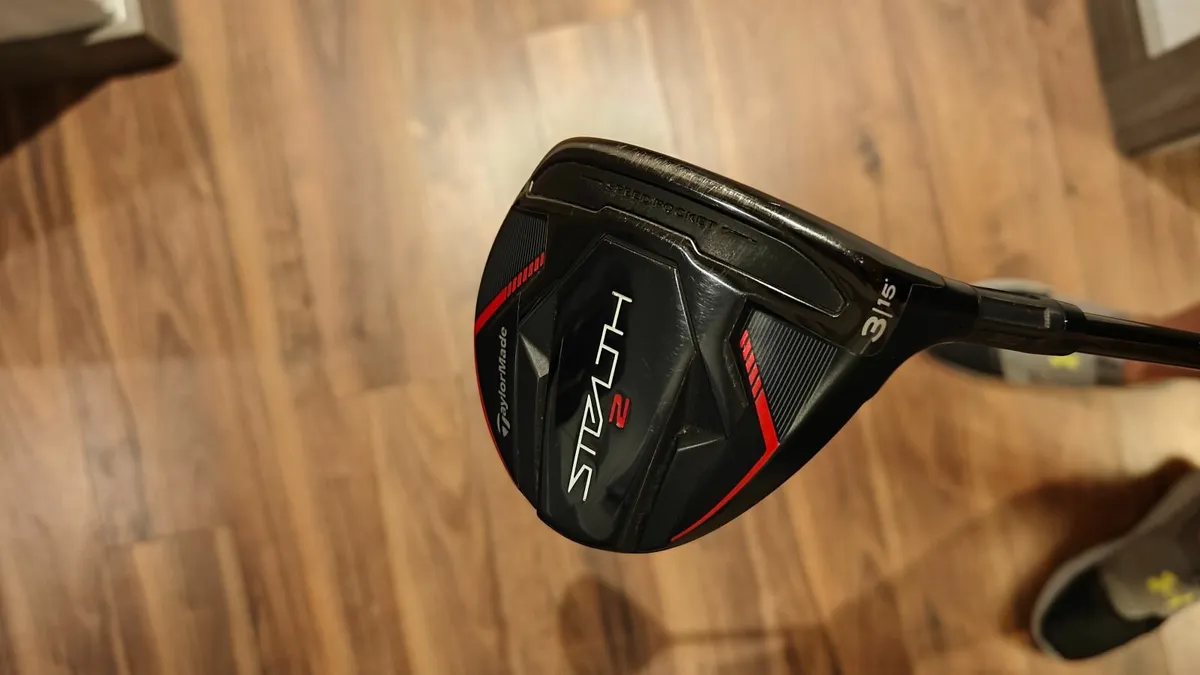 TaylorMade Stealth2 15° Hzrdus Stiff 60g 3 wood - Image 3