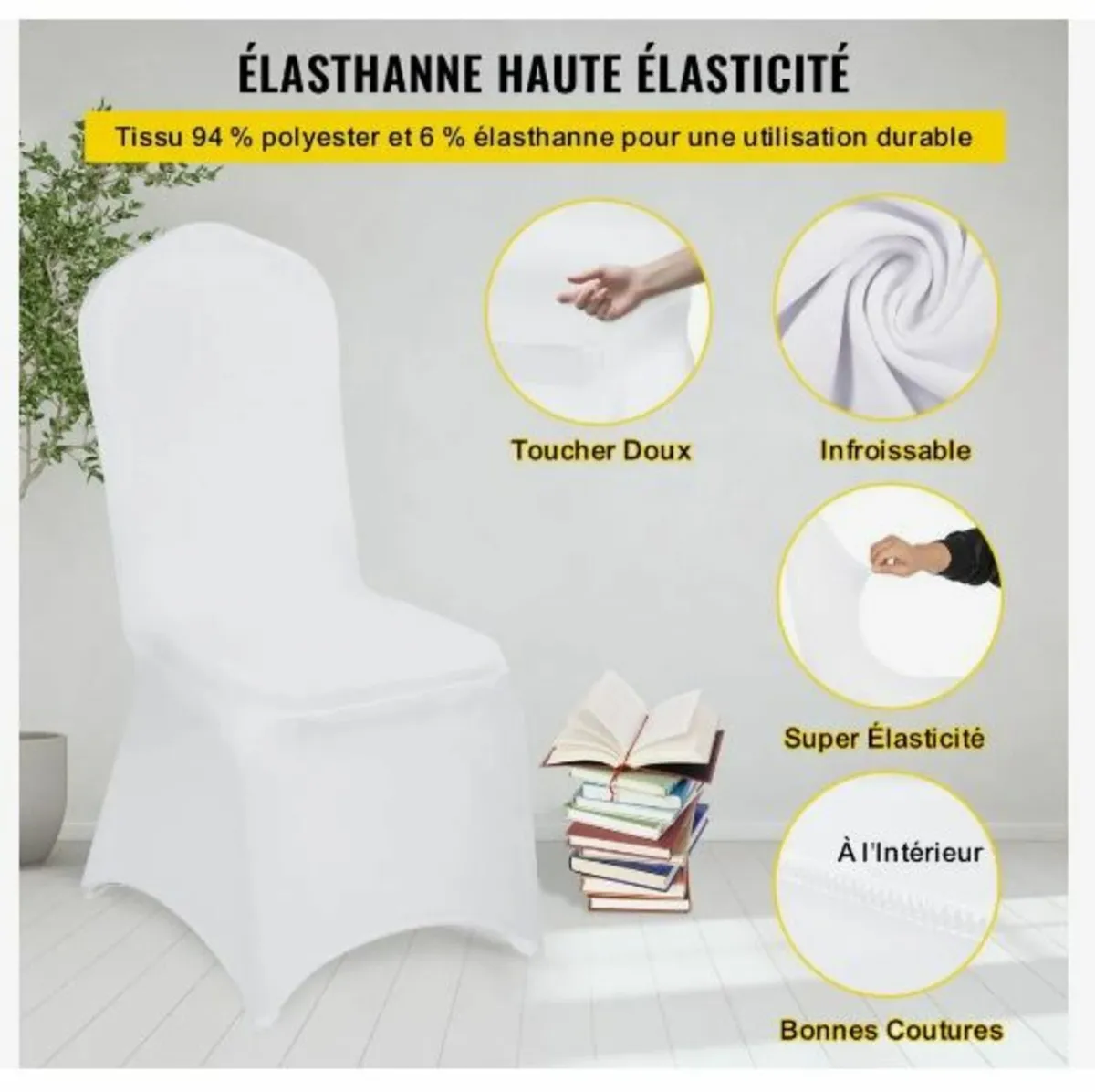 Stretch Spandex Folding Chair Covers - Image 1