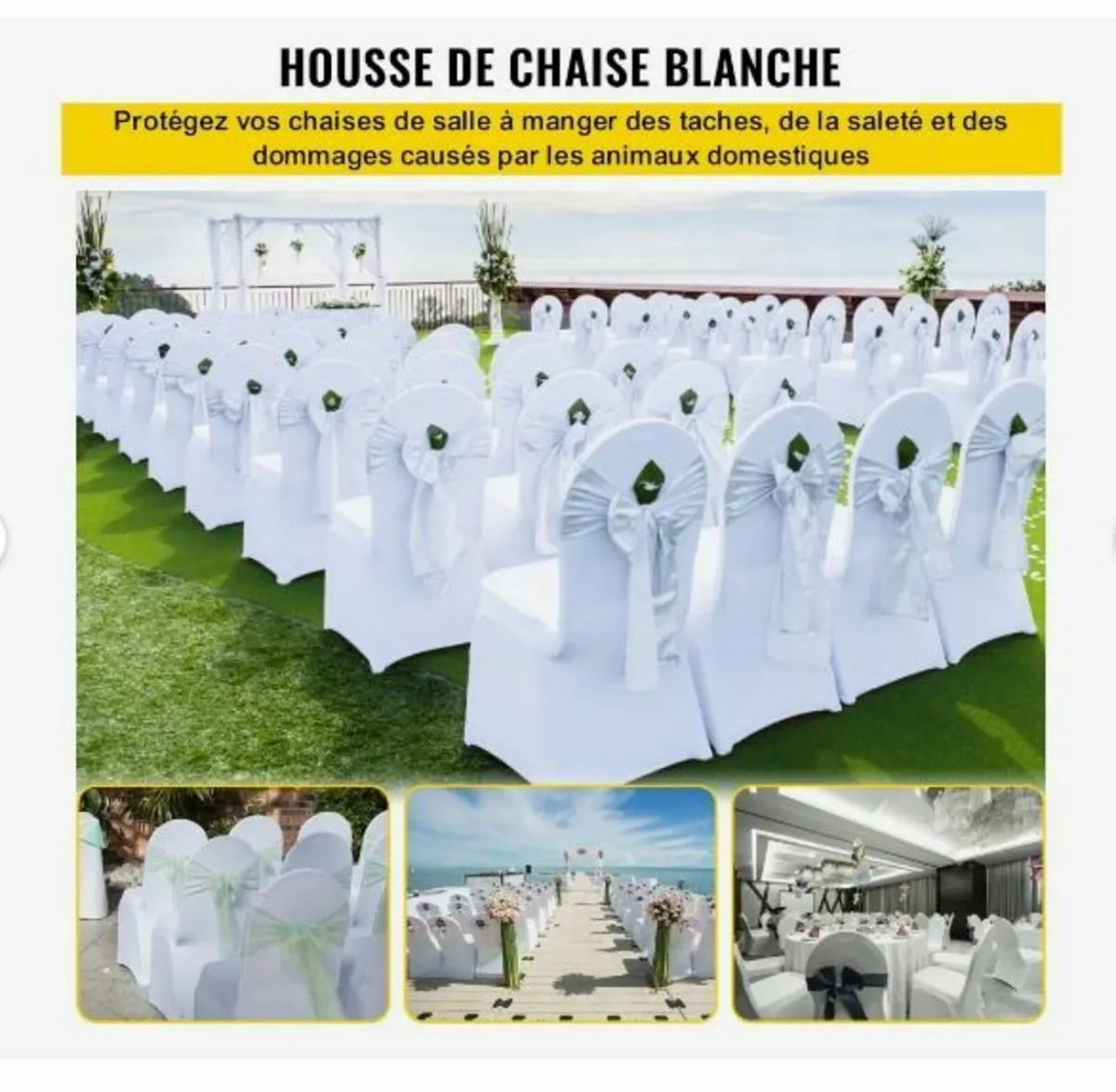 Stretch Spandex Folding Chair Covers - Image 4