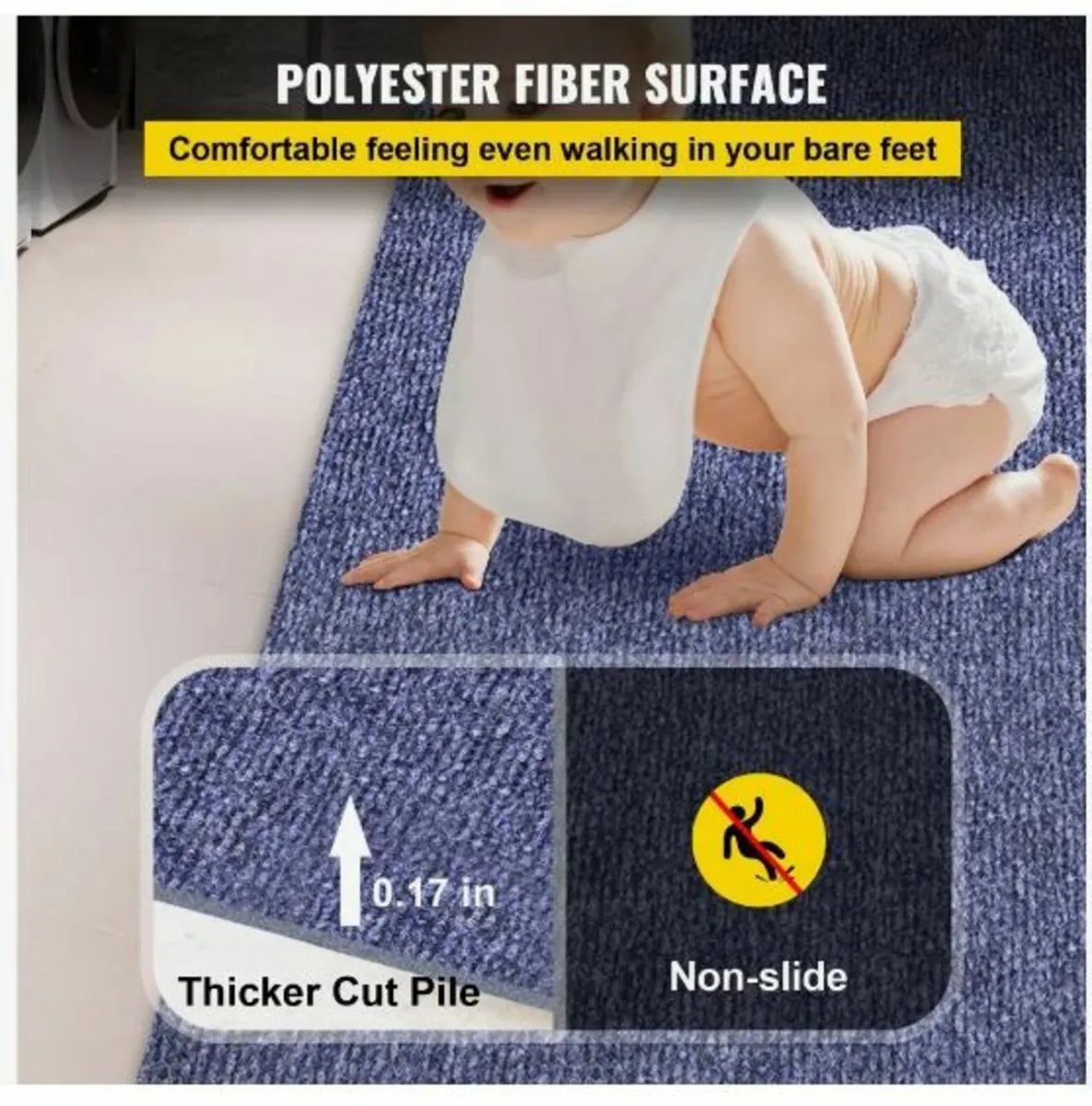 Indoor Outdoor Rug Carpet 5.9x13ft Outdoor - Image 2