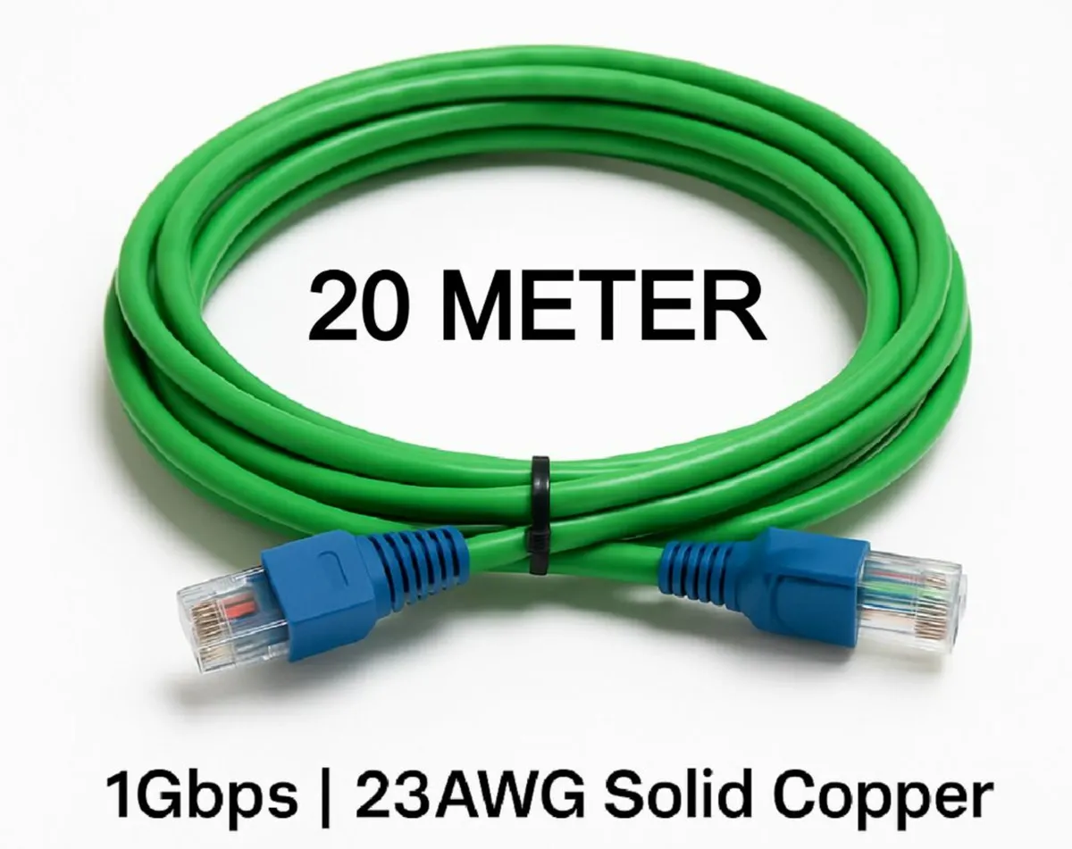 Cat6 Ethernet 20 Metre LAN Network Cable RJ45 - Image 1