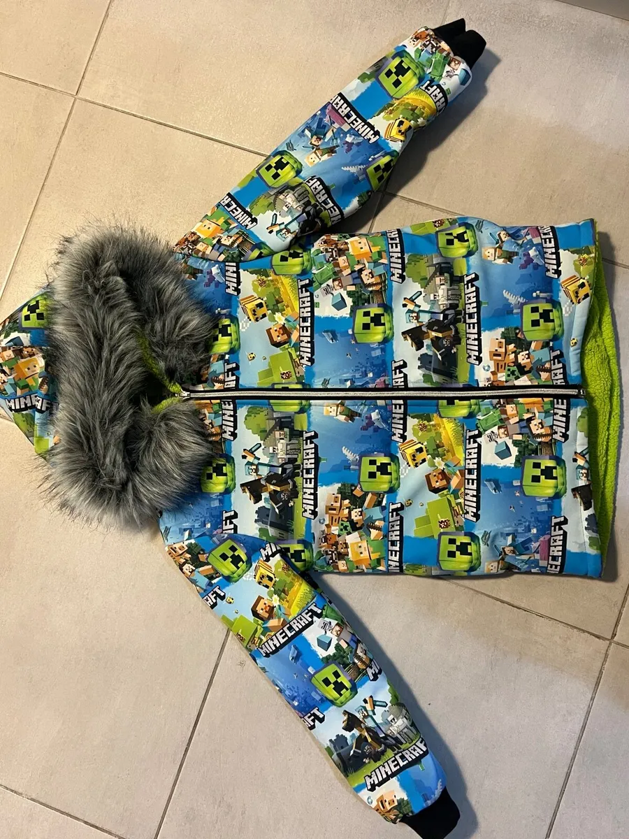Minecraft winter jacket size 128 cm - Image 1