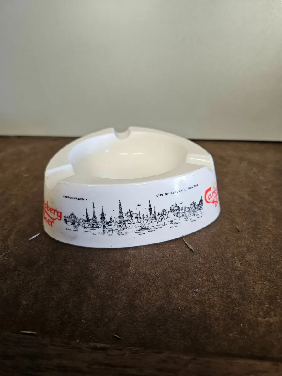 Vintage Small Carlsberg Ashtray - Image 2