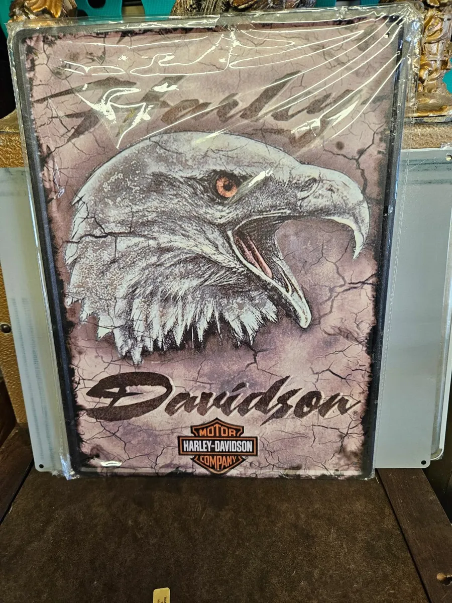 Harley Davidson Metal Sign - Image 1