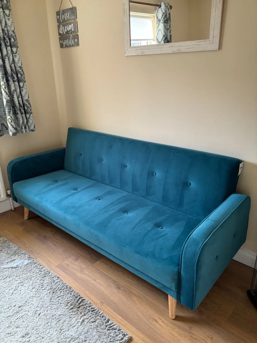 3 Seater Sofabed - (need sold asap) - Image 1