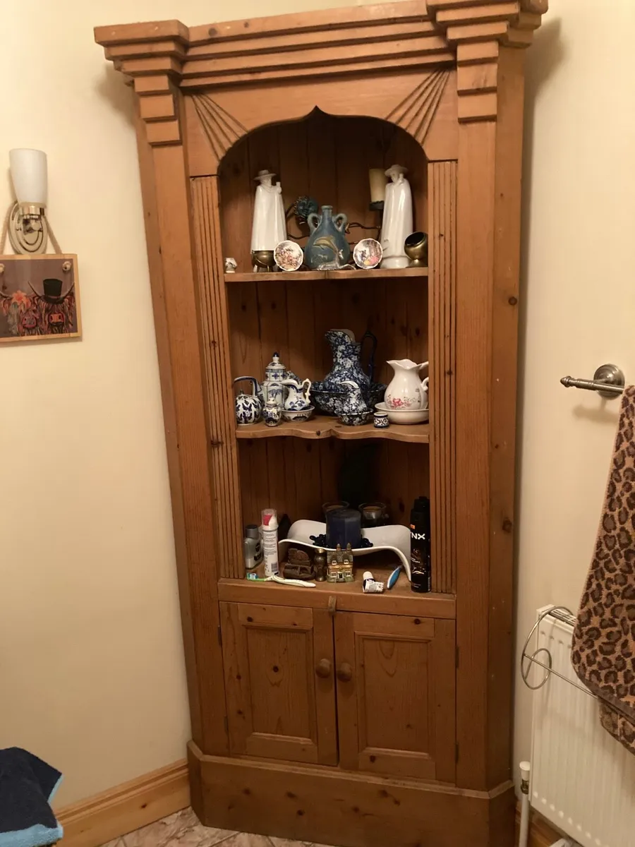 Timber corner unit, - Image 2