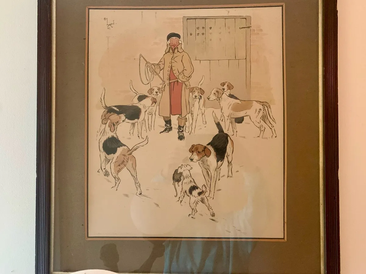 Pair of Cecil Aldin prints - Image 1