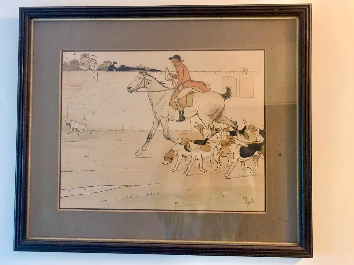 Pair of Cecil Aldin prints - Image 2
