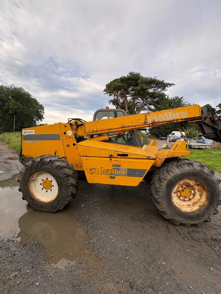 Matbro 270 telehandler farm shovel loader - Image 1