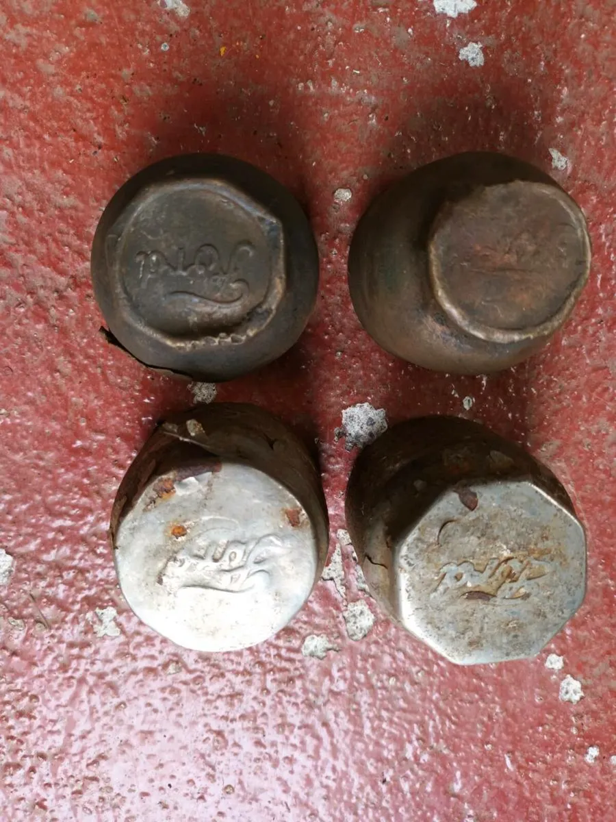 Vintage Truck Hubcaps - Image 1