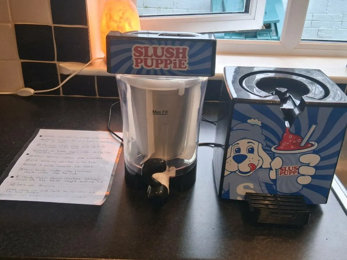 Slushie making machibe/ Kids baking utensils - Image 1