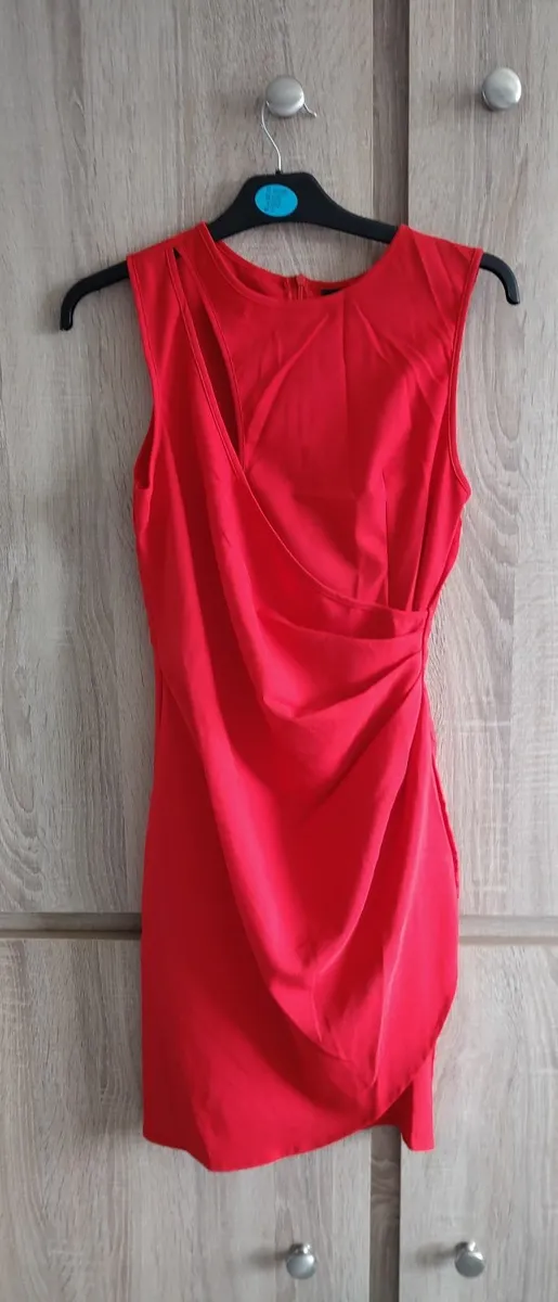 New red dress fits xs-s - Image 1