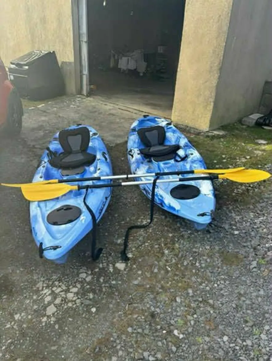 Two Sit-On Conger Kayaks – NEW, ONLY USED TWICE! - Image 3