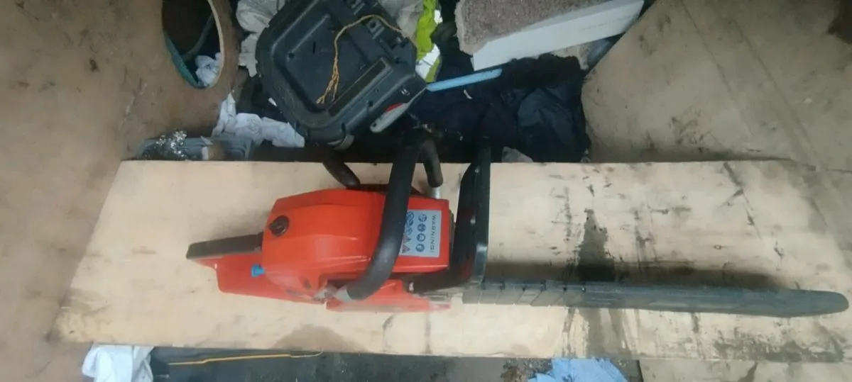 Two petrol chainsaws for sale - Image 2