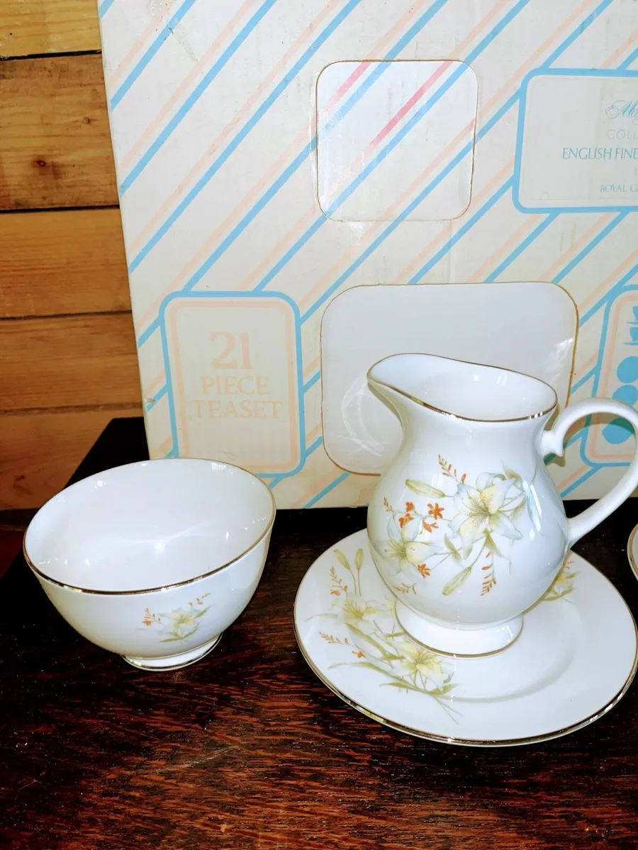 Vintage 21 piece tea set - Image 3