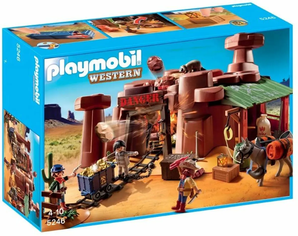 New: Playmobil Western Goldmine 5246