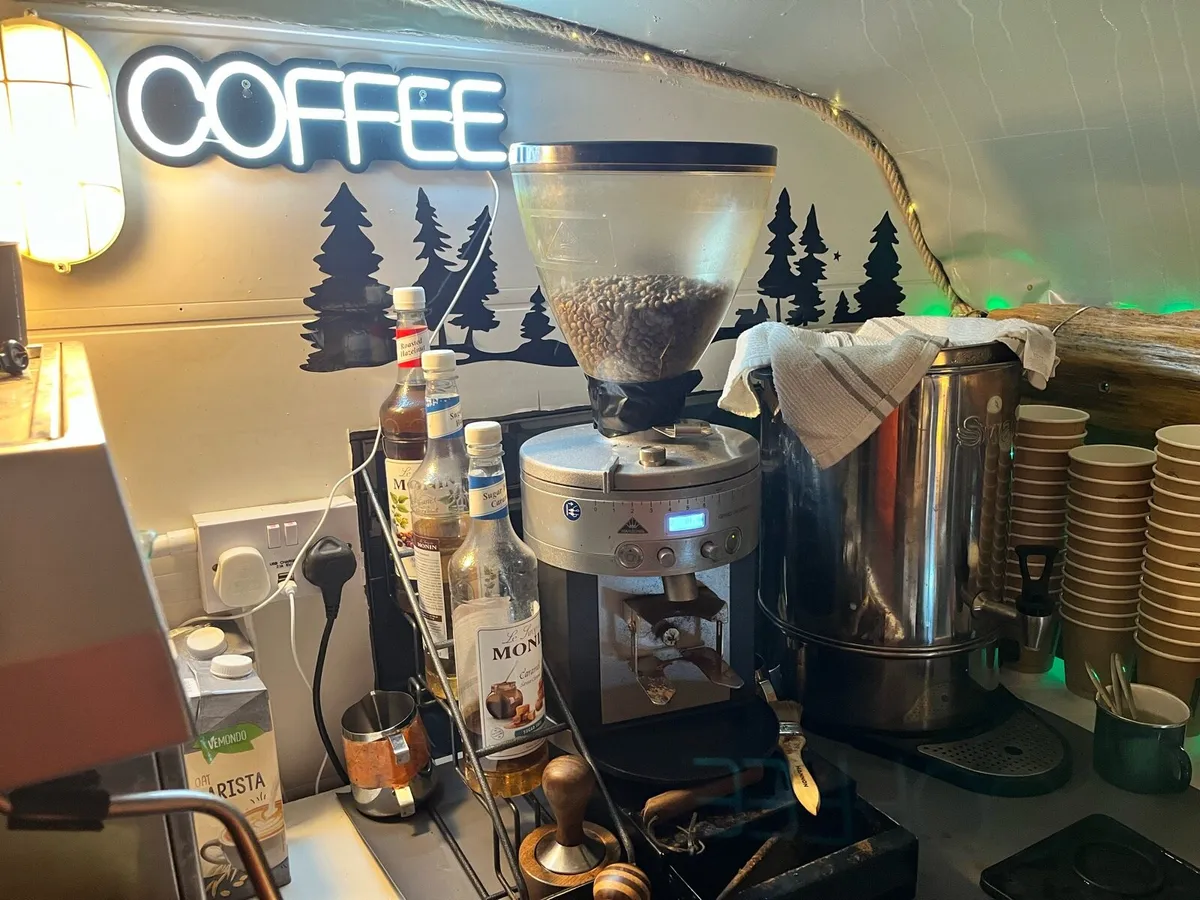 Vintage Caravan Coffee Trailer - Image 3