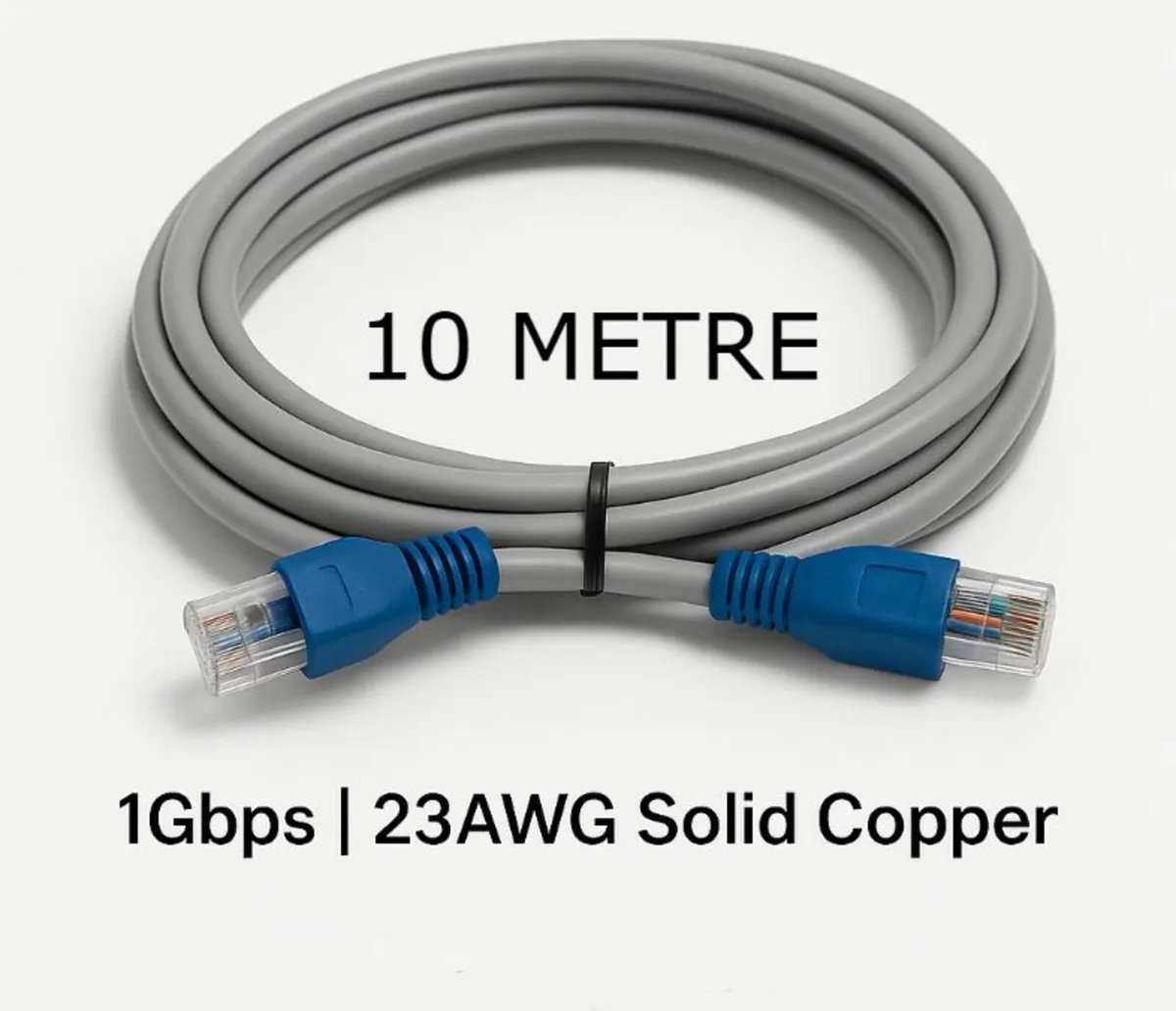 Cat6 Ethernet Cable 10 Metre LAN Cable RJ45 - Image 1