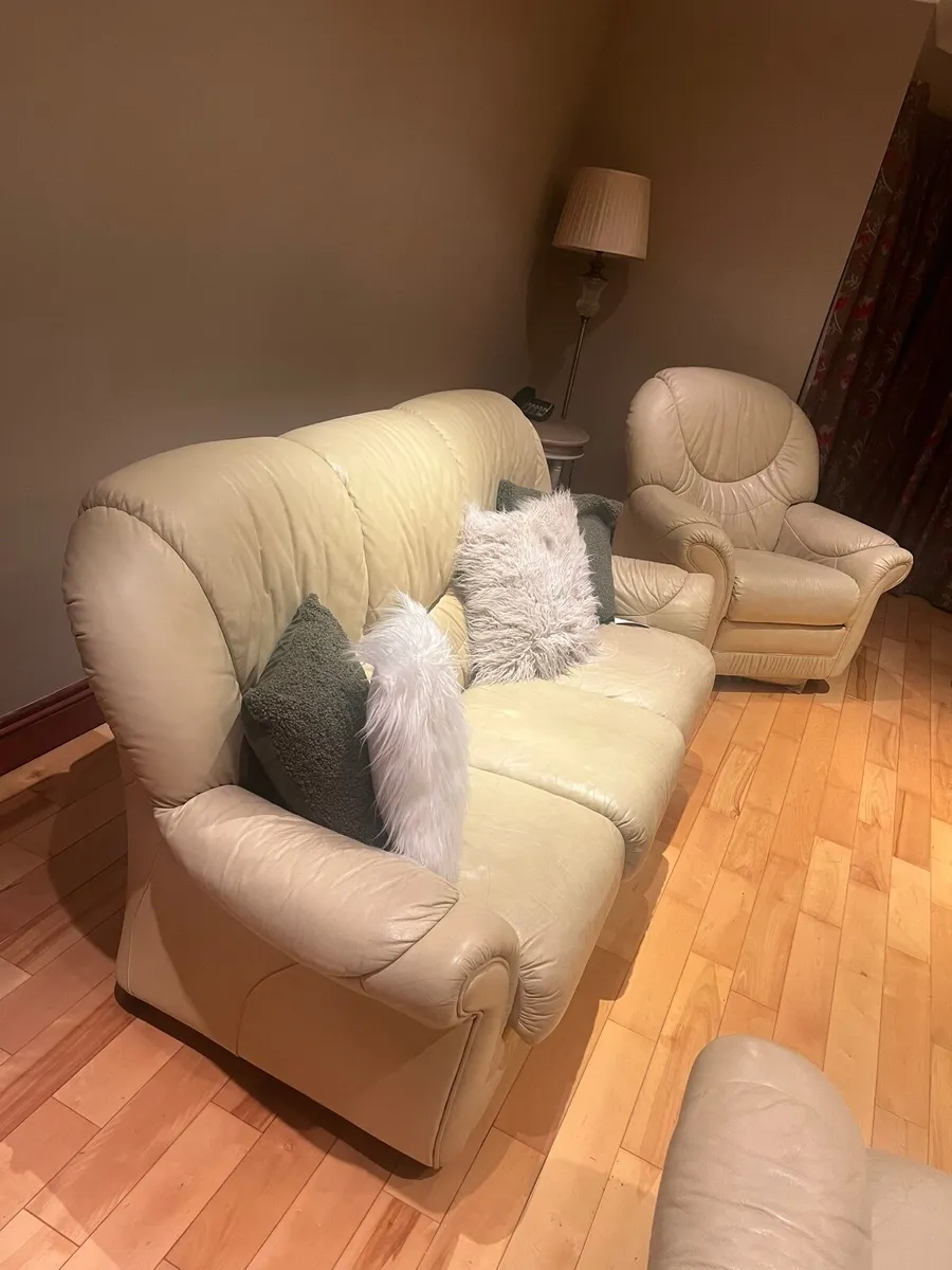 Sofa set - 3 Seater 2 seater and armchair - Image 2