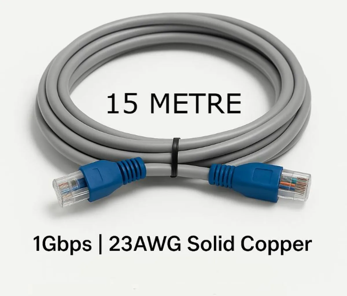 Cat6 Ethernet Cable 15 Metre LAN Cable RJ45 - Image 1